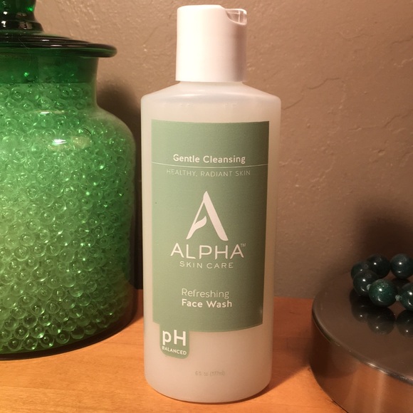 alpha face wash
